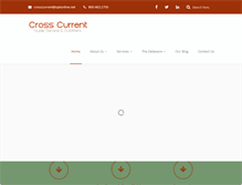 Tablet Screenshot of crosscurrentguideservice.com